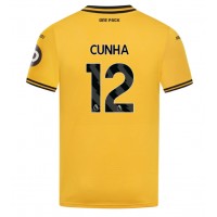 Wolves Matheus Cunha #12 Replika Hemmatröja 2024-25 Kortärmad